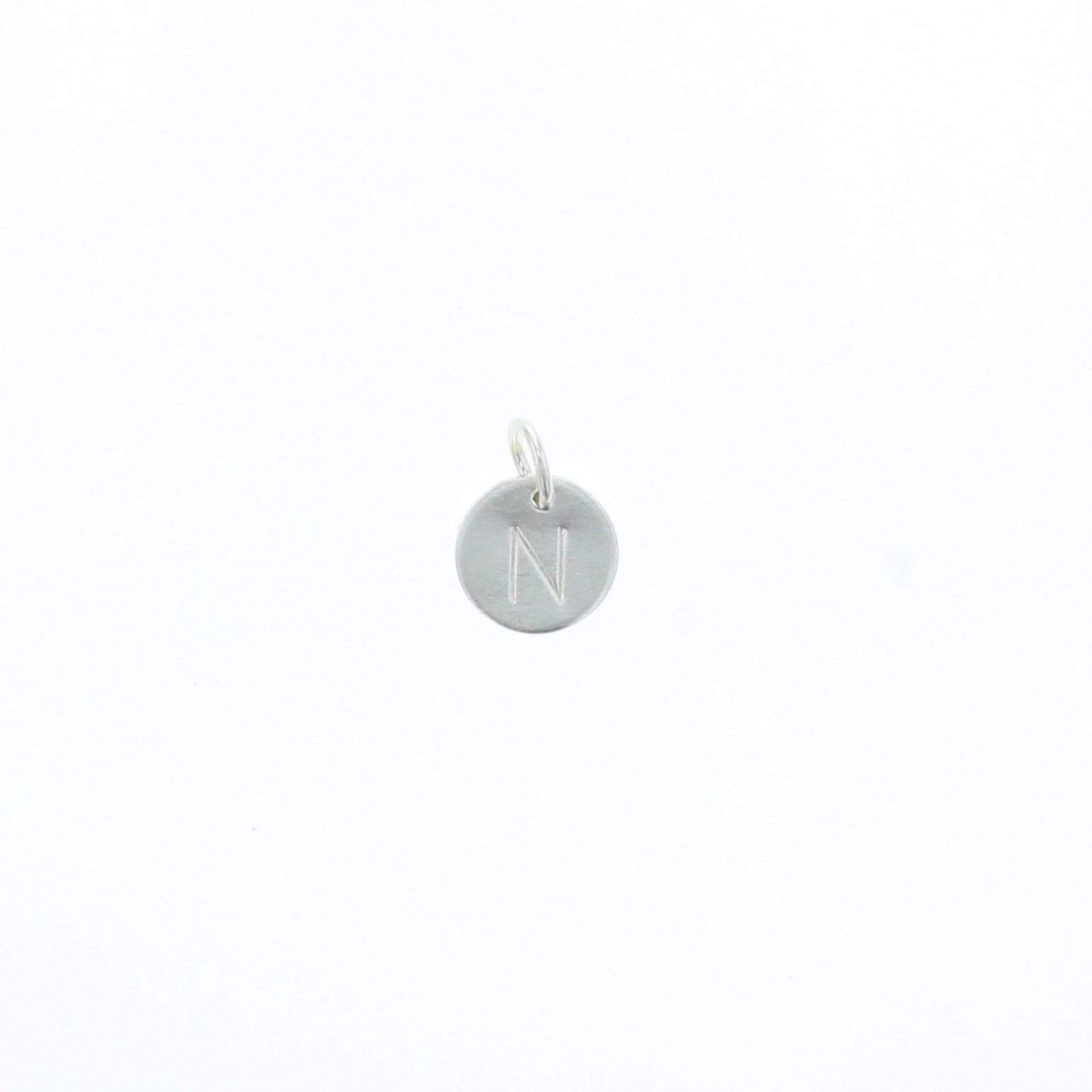 Lotus Jewelry Studio – Pendente/pingente individual por atacado – Mini etiqueta de letra redonda4