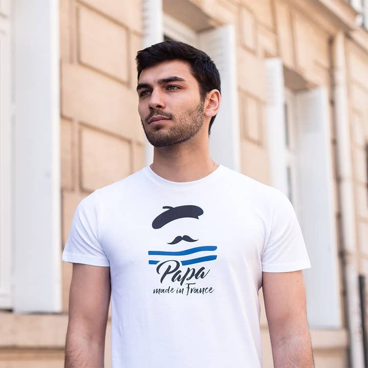 Papa Made in France T-shirt voor wholesale door Made in France