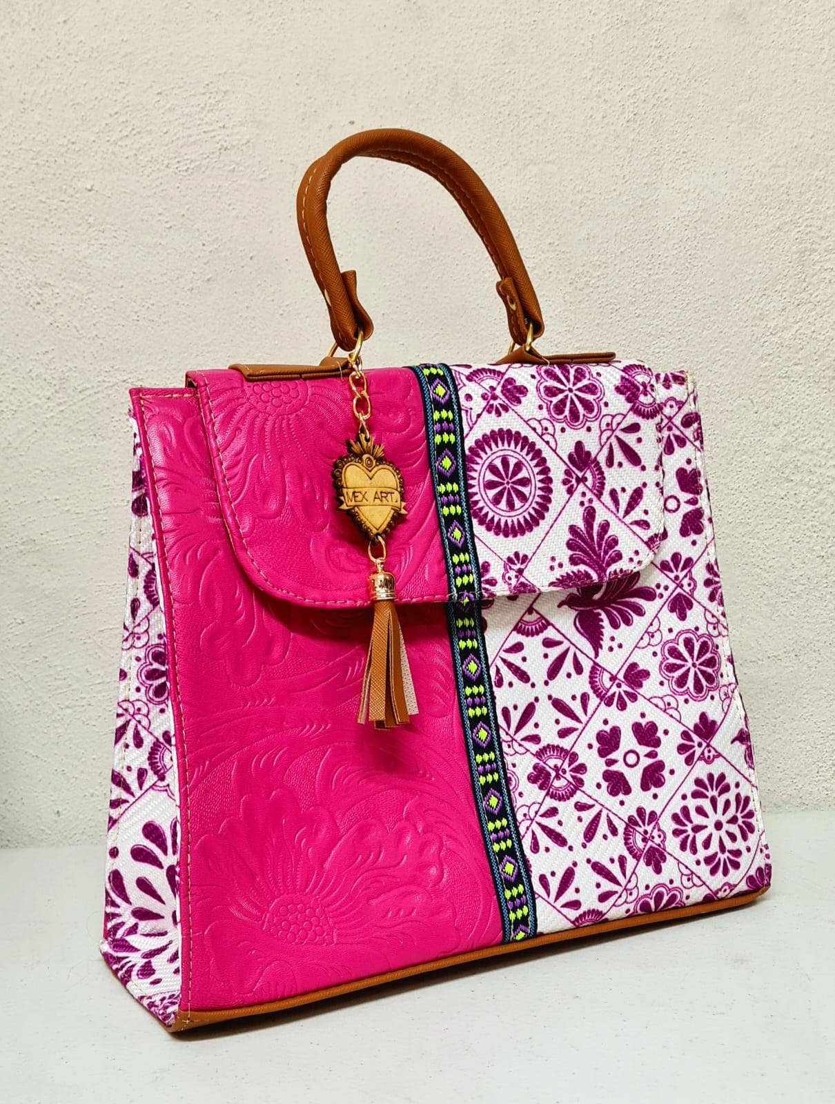 GMCE Global Trading, LLC - Wholesale Backpack - Women's - Handcrafted Artisan Backpack Embroidered Jute 14