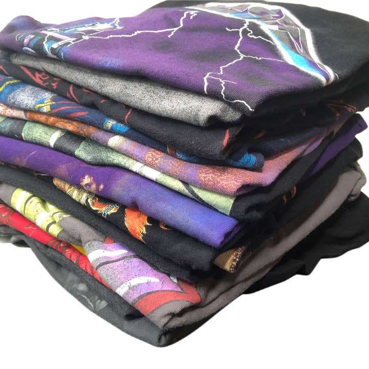 Mystery Thrifted Band Tee Bundle for wholesale by Utopian Experiments