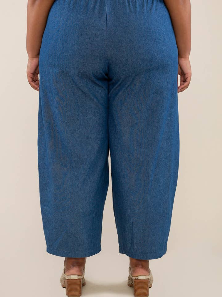 NLT - Wholesale Jeans - Women's - Denim Lantern Pant - Plus Size | High Rise Barrel Jeans4