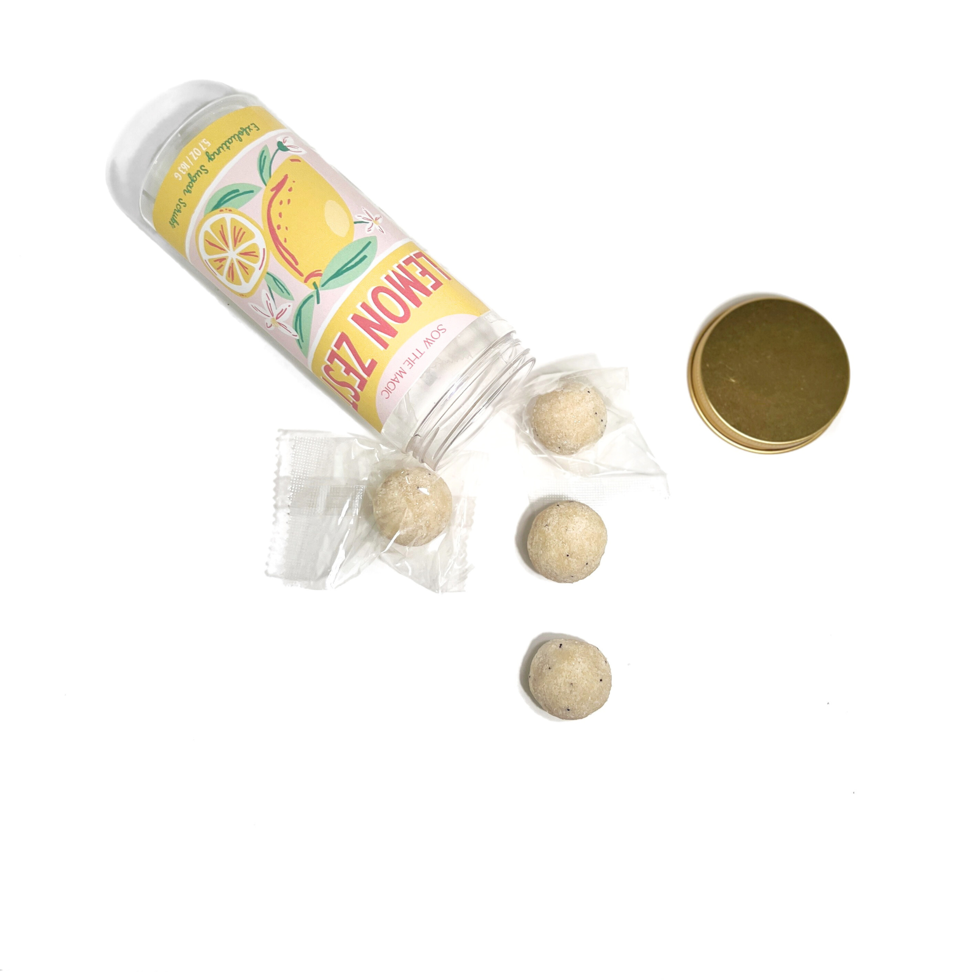 Sow the Magic - Vendita all'ingrosso Scrub/esfoliante per il corpo - Scrub esfoliante allo zucchero alla scorza di limone2