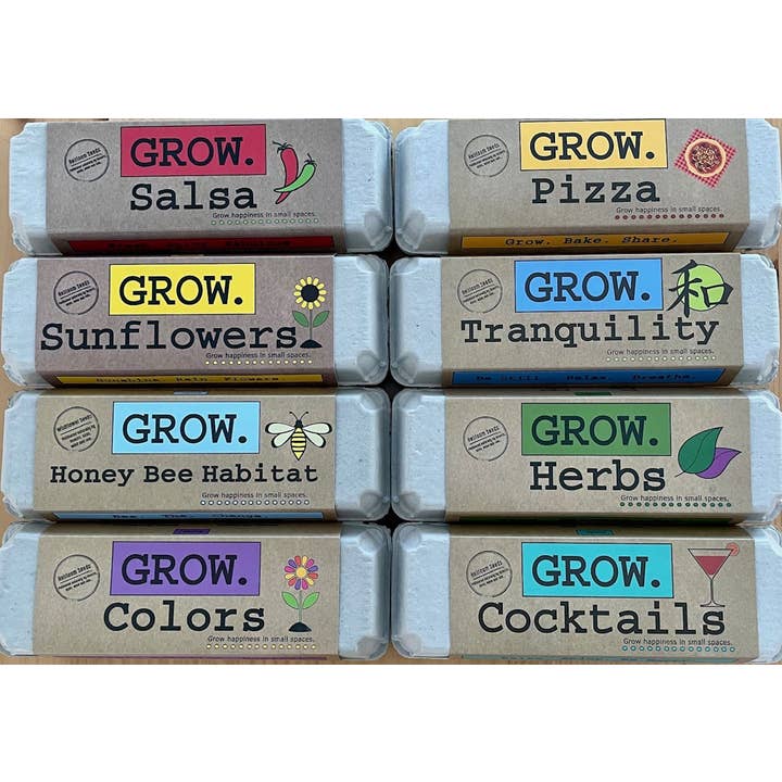 Kit de démarrage de jardin GROW pour la vente par Backyard Safari Company