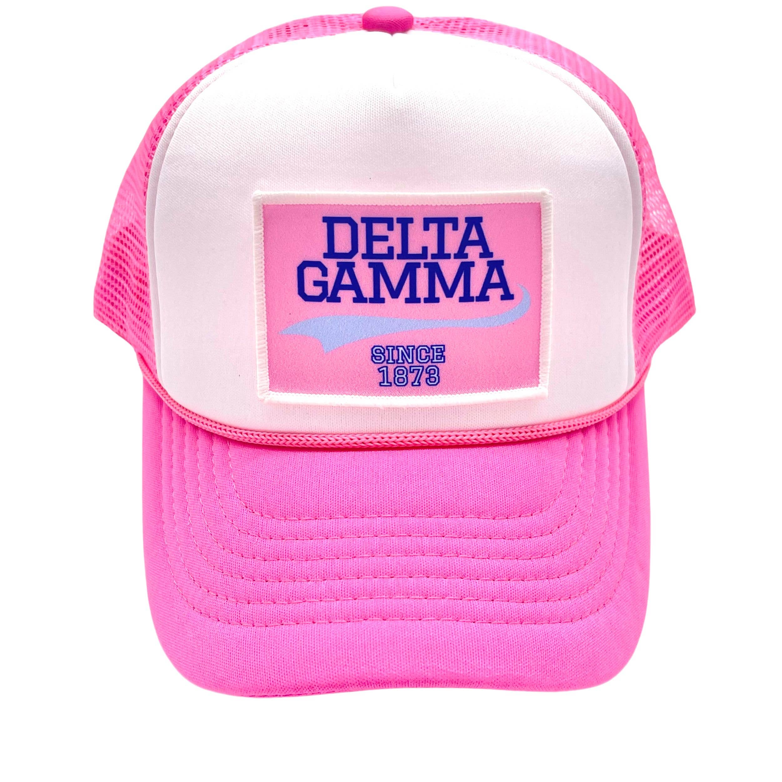 Sarahndipity Shop - Wholesale Trucker Hat - Women's - Sorority Trucker Hat w/ Patch - Collegiate Design9