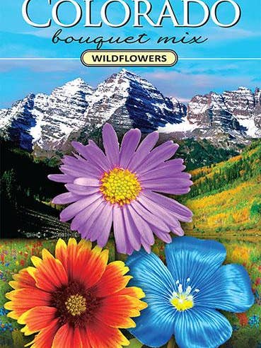 Colorado Bouquet Wildflower Seed Packet for wholesale by Created By Nature