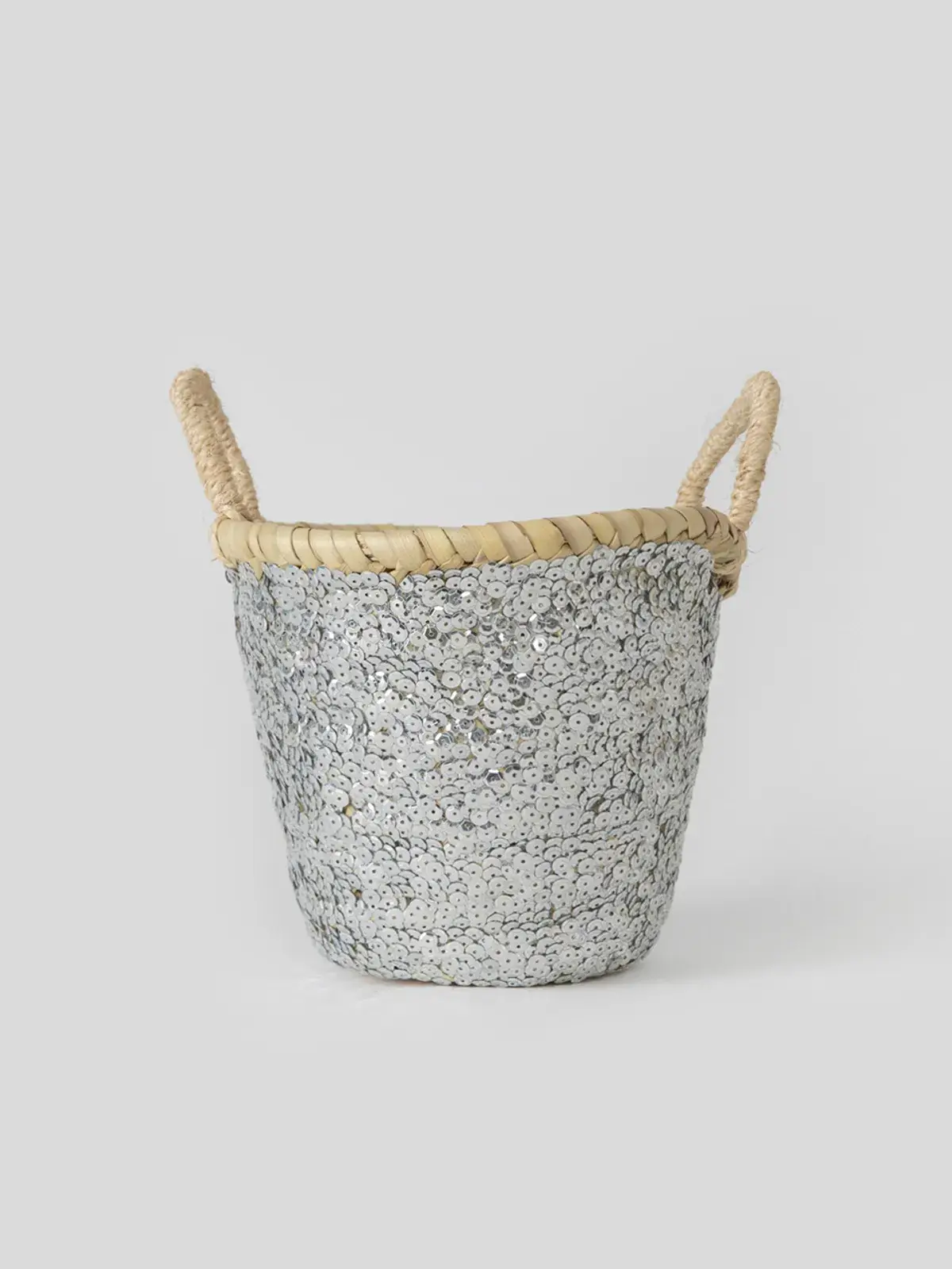 High crafty – wholesale Basket – Kids & baby – Small Glitter Basket for Children – Handmade Wicker 5