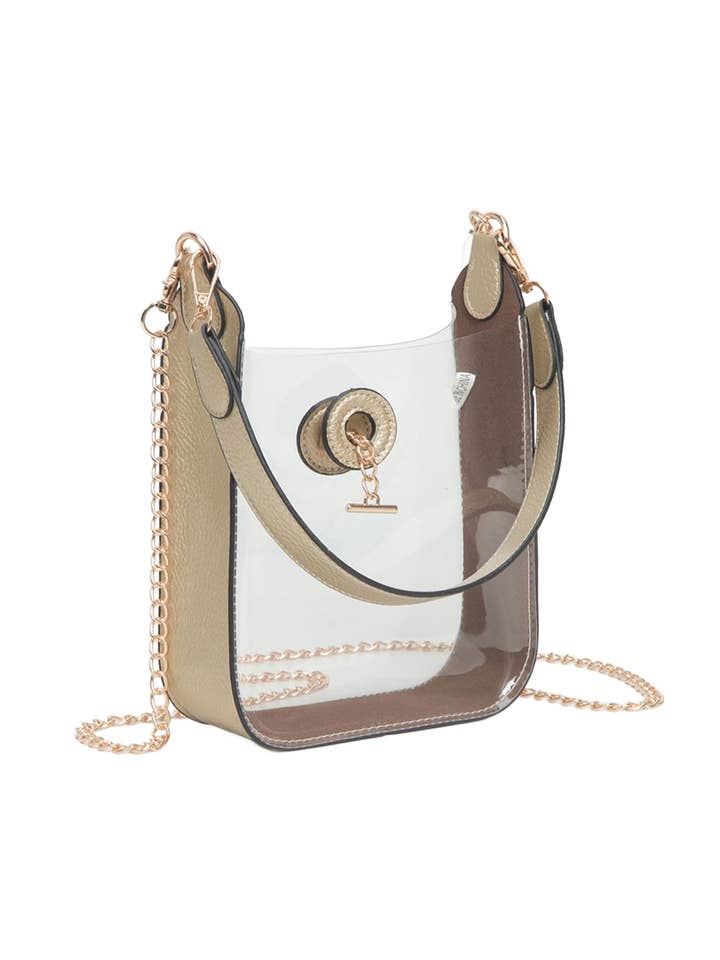 Transparent Shoulder Crossbody Bag for wholesale by Embellish Your Life