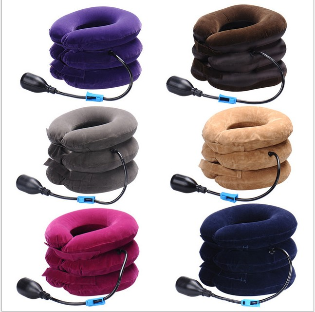Mix Match Colors Adjustable Neck Traction Device for Instant Neck Pain Relief for wholesale on Faire8