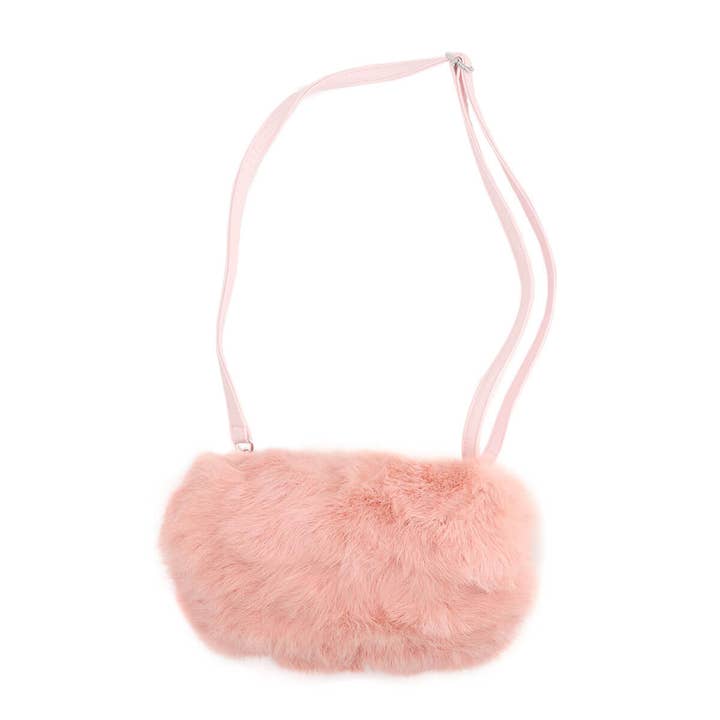 Surell – Engroshandel Clutch - Dame – Kaninpels Muffetaske