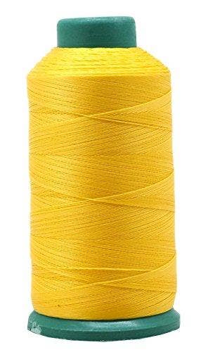 Mandala Crafts - Wholesale Thread - Mandala Crafts Bonded Nylon Thread for Sewing Leather, Upholstery, Jeans and Weaving Hair; Heavy-Duty; 1500 Yards Size 69 T7034