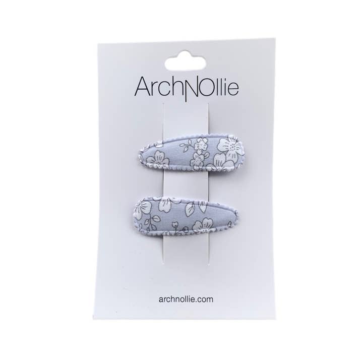 Coco Snaps Twin Pack - Grey Floral for wholesale by ANO - ArchNOllie