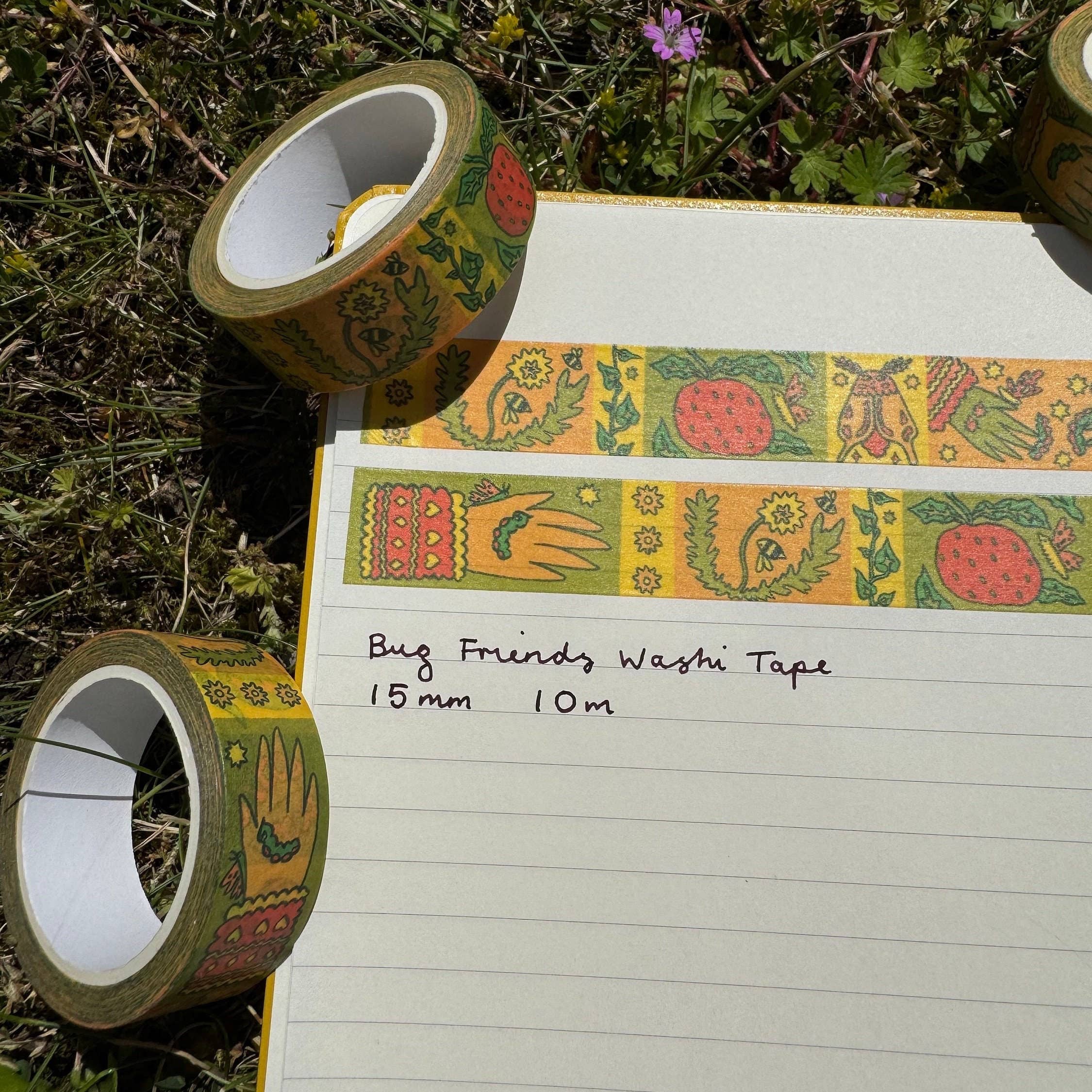 Tulips and Heather – wholesale Washi tape – Bug Friends Washi Tape0