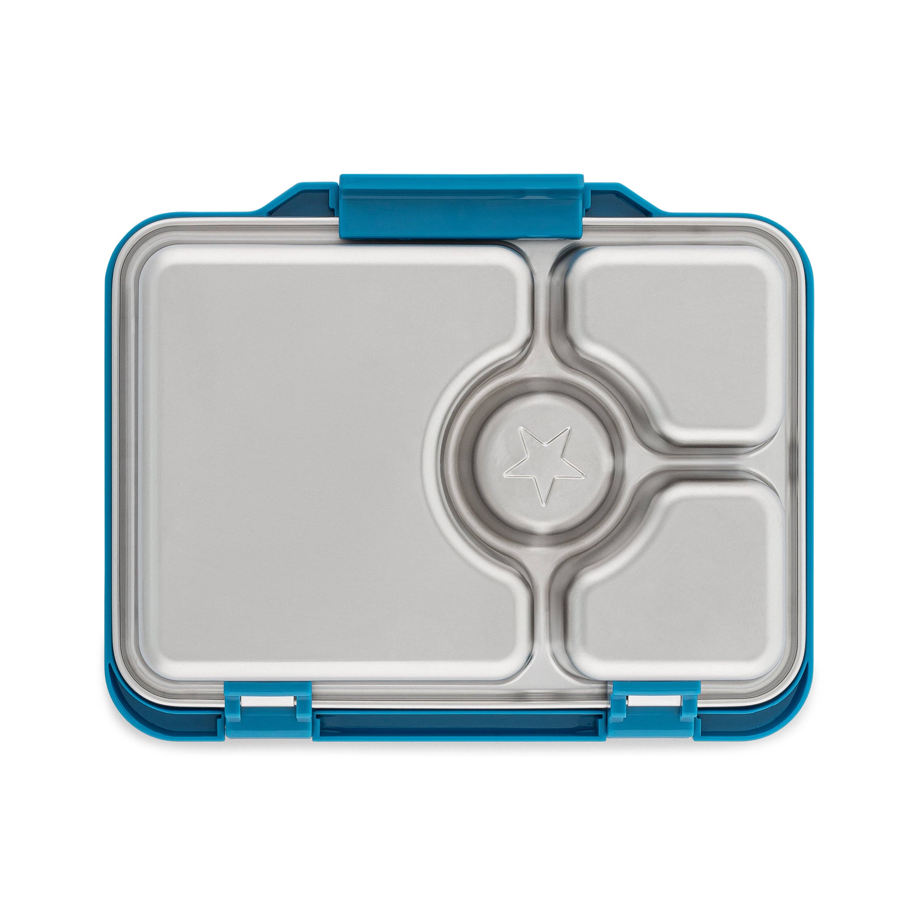 Yumbox - Wholesale Lunch Bag/Box - Yumbox Prêt – Leakproof Stainless Steel Bento - Normandy Blue4
