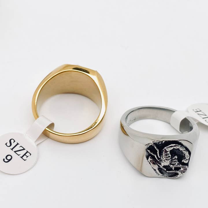 Mio Queena – wholesale Smycken - Herr – Scorpion Vintage rostfritt stål Ring Smycken för Män3