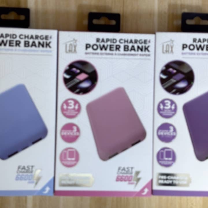 LAX Gadgets - Wholesale Portable Charger - LAX 6600mAh Power Bank – Fast, Reliable, and Travel-Ready32