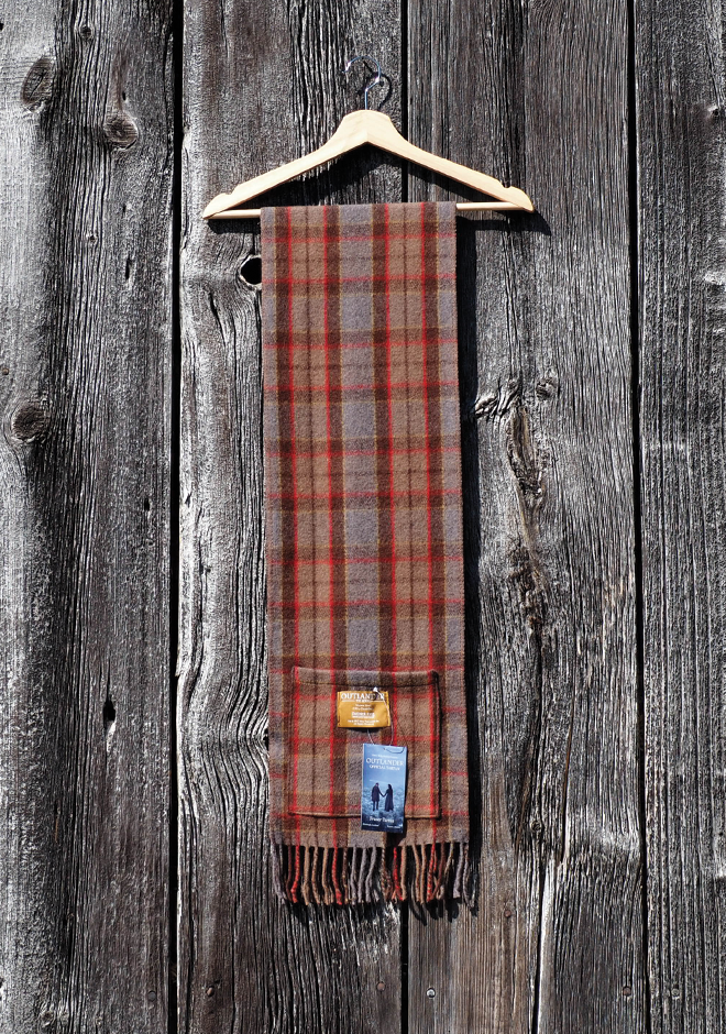 Patrick King Woollen Company - Vente Écharpe – femme - Écharpe de poche en tartan Outlander Fraser3