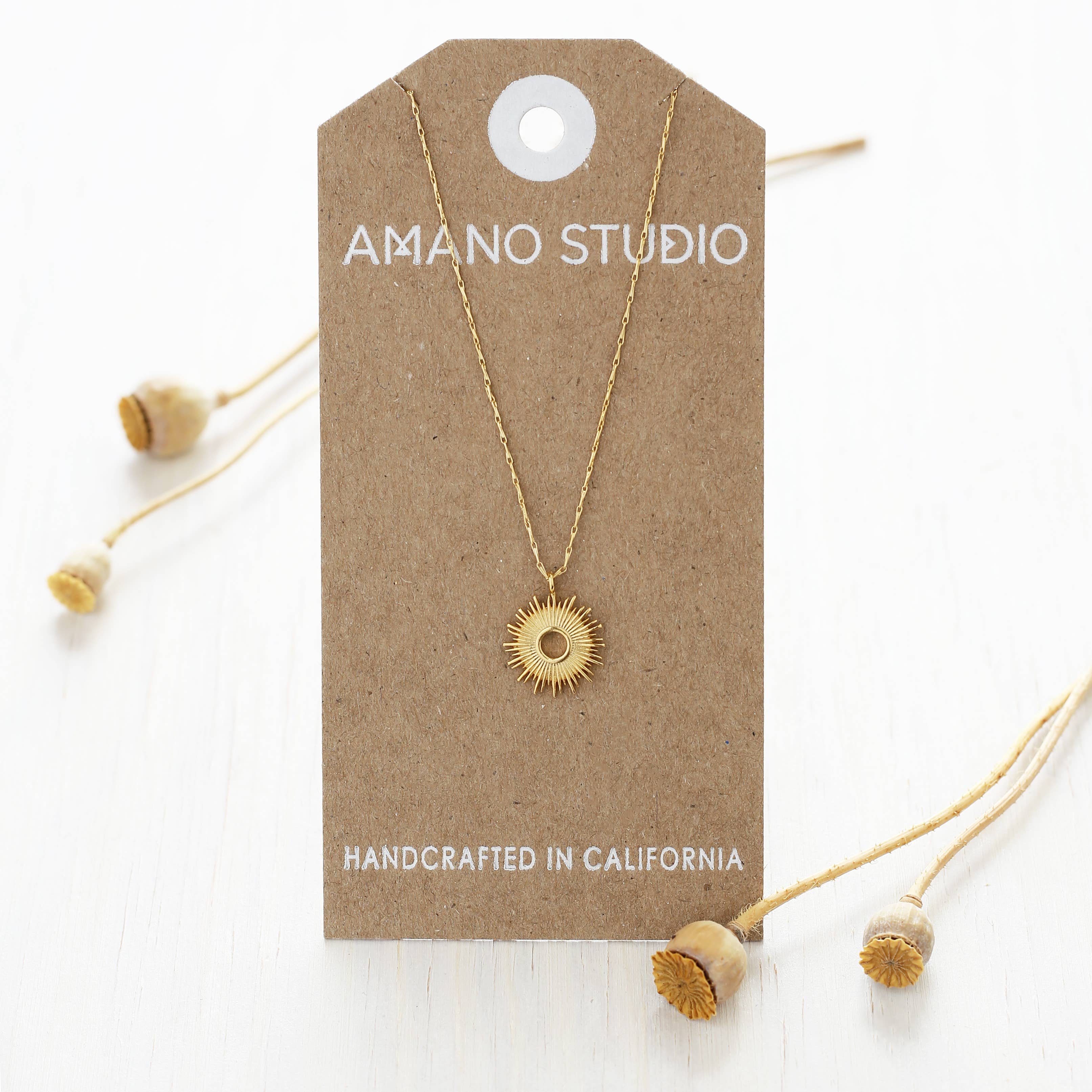 Amano Studio - Wholesale Halskettinghanger - Sunburst-ketting3