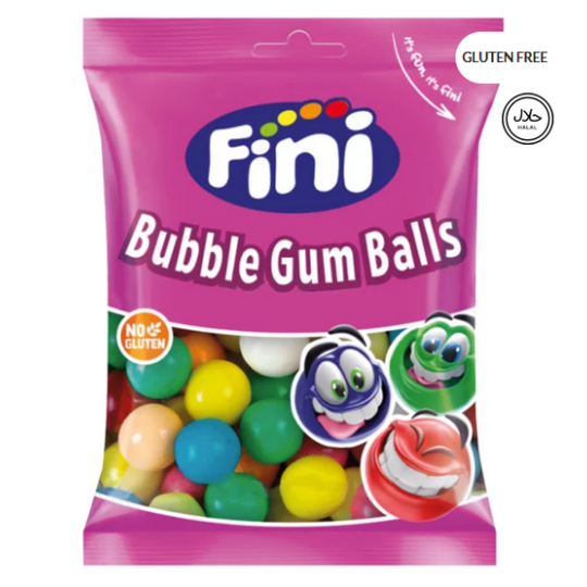 INTERNATIONAL TASTE FOOD SARL - Vente Chewing-gums - FINI BUBBLE GUM BALLS 75GX120