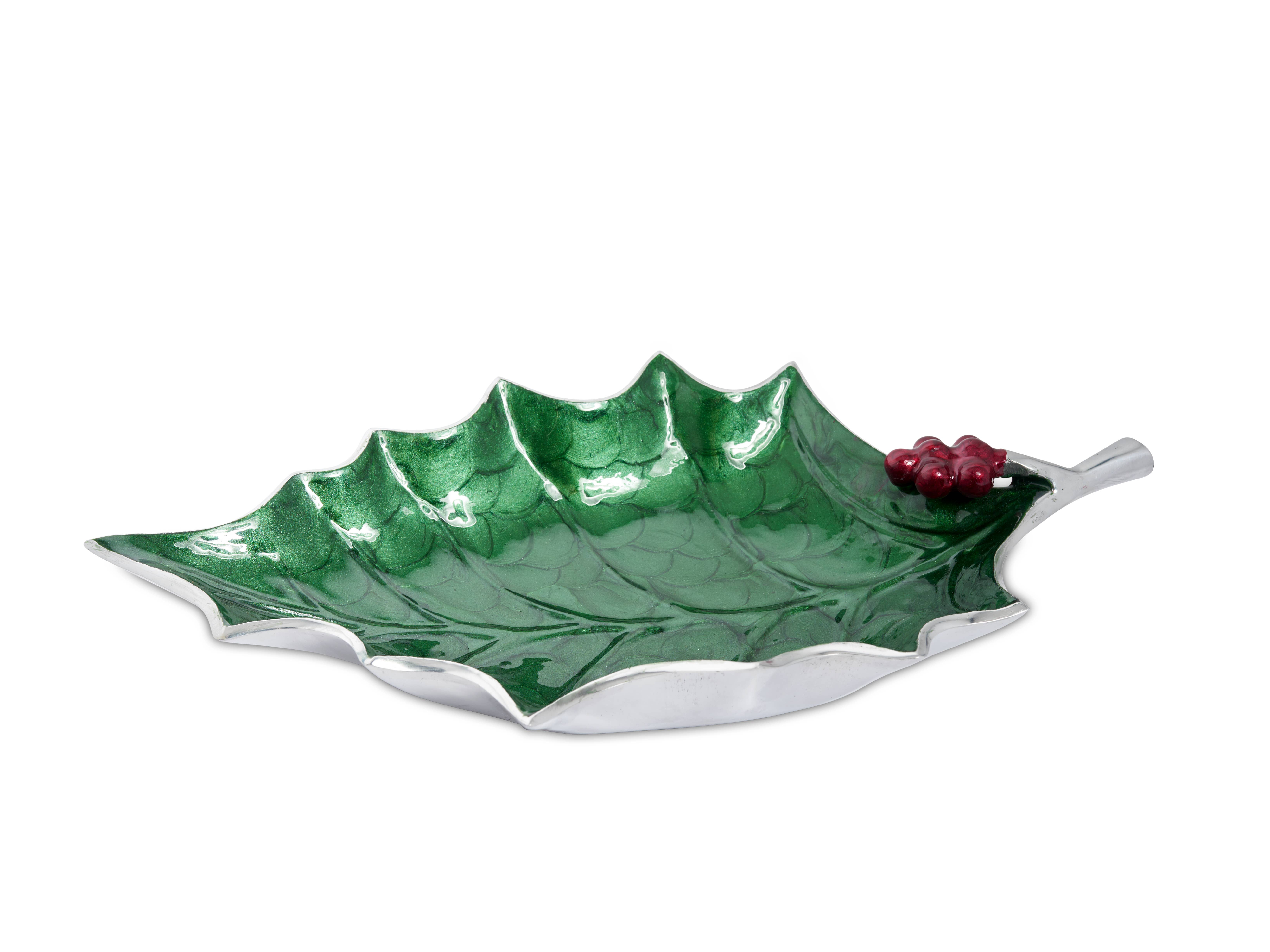 Julia Knight Inc. - Wholesale Serve Bowl - 17" Holly Sprig Bowl1