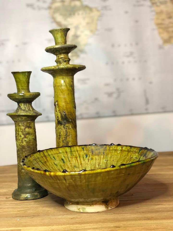 Schaal Tamegroute Oaker de 27 cm para venta al por mayor de Tamegrouteshop