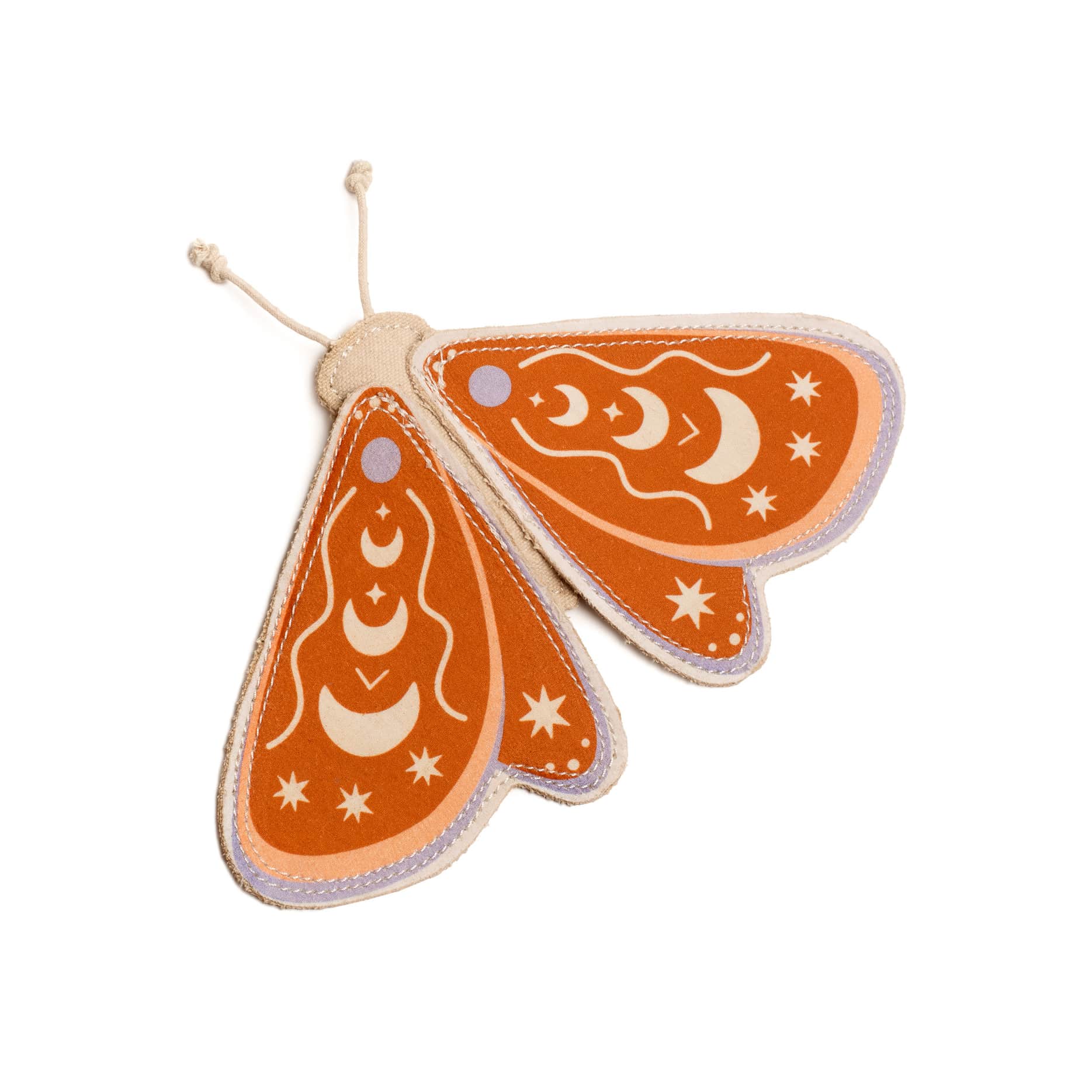 Awoo - Wholesale Pet Toy - Dog - Canvas Luna Moth Toy - Casepack - Last Chance