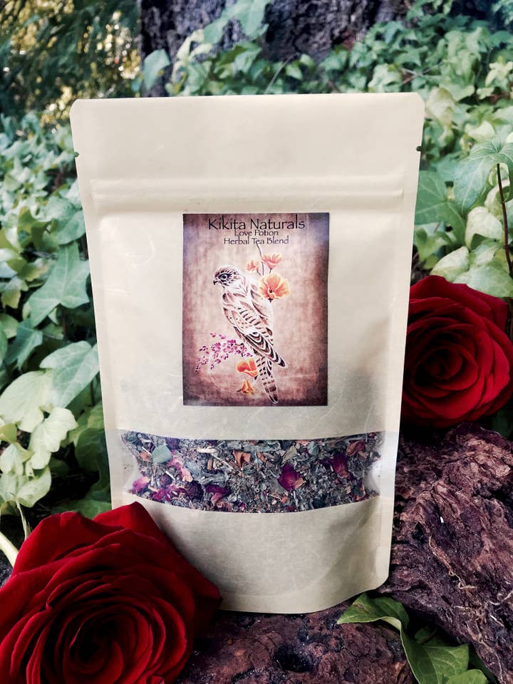 Love Potion Herbal Tea for wholesale by Kikita Naturals