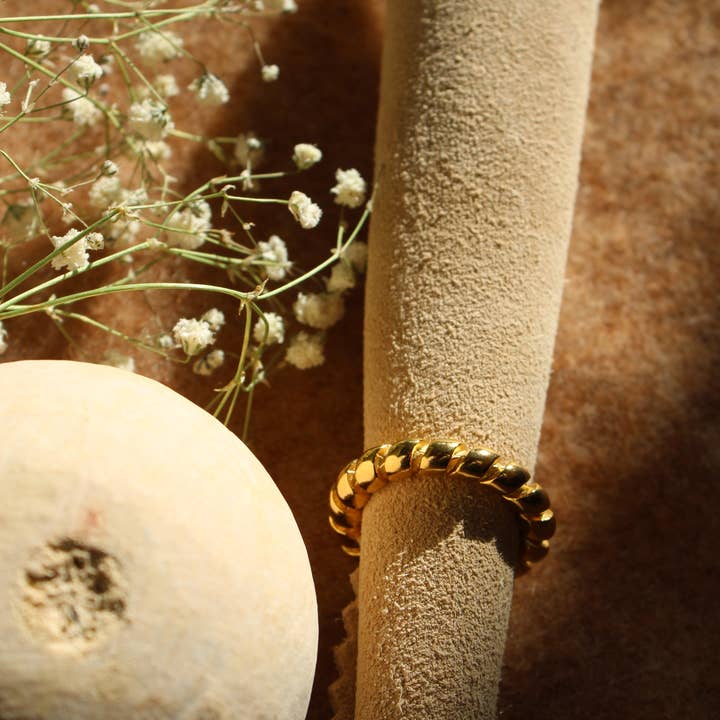 24th & Gold - Vendita all'ingrosso Anello midi/a fascia - Anello Odette1