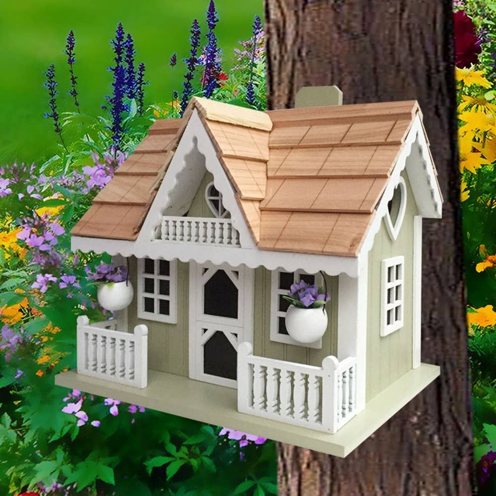 Home Bazaar - Wholesale Bird House - Rosemary Cottage Birdhouse2