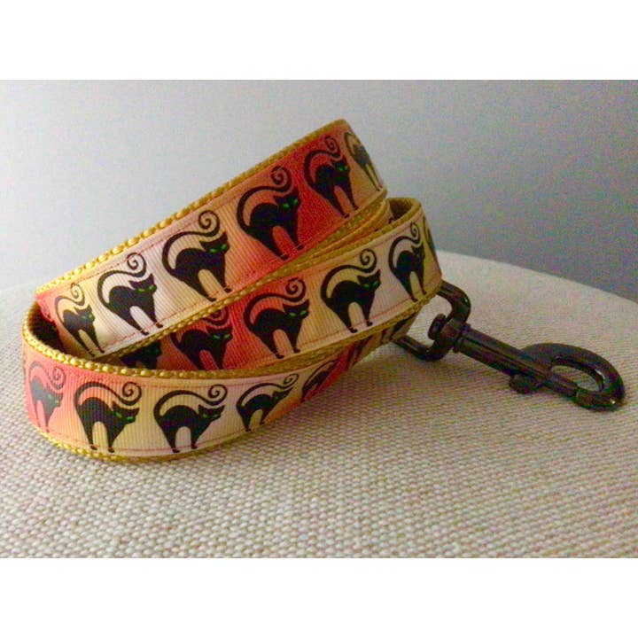 Schmoopsie Couture - Wholesale Hondenriem - Hond - Halloween zwarte hondenriem voor katten