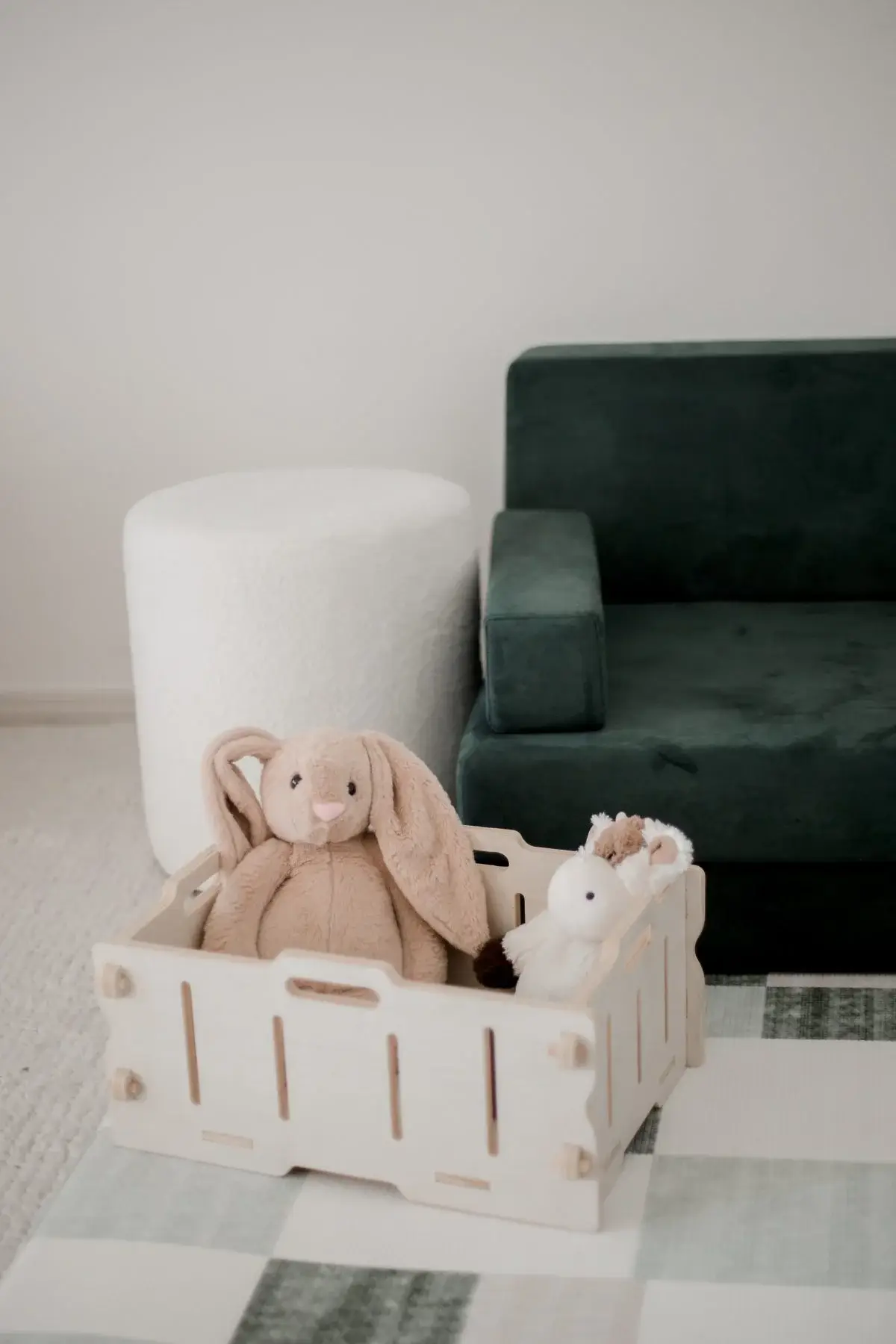 Q Toys - Wholesale Storage bin – Child & baby - Stackable Wooden Crate Storage Box2