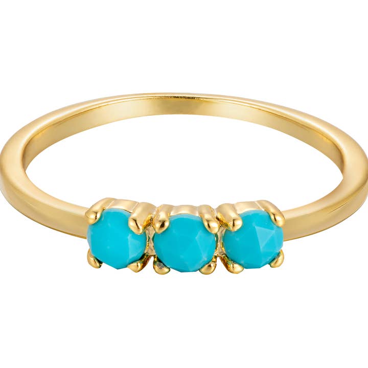 Dotty Turquoise Ring for wholesale by Heilo Jewelry