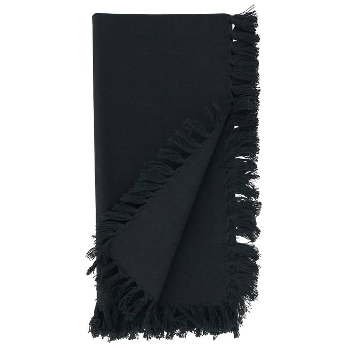 Saro Lifestyle - Wholesale Dinner & Cloth Napkin - Fringed Design Napkin14