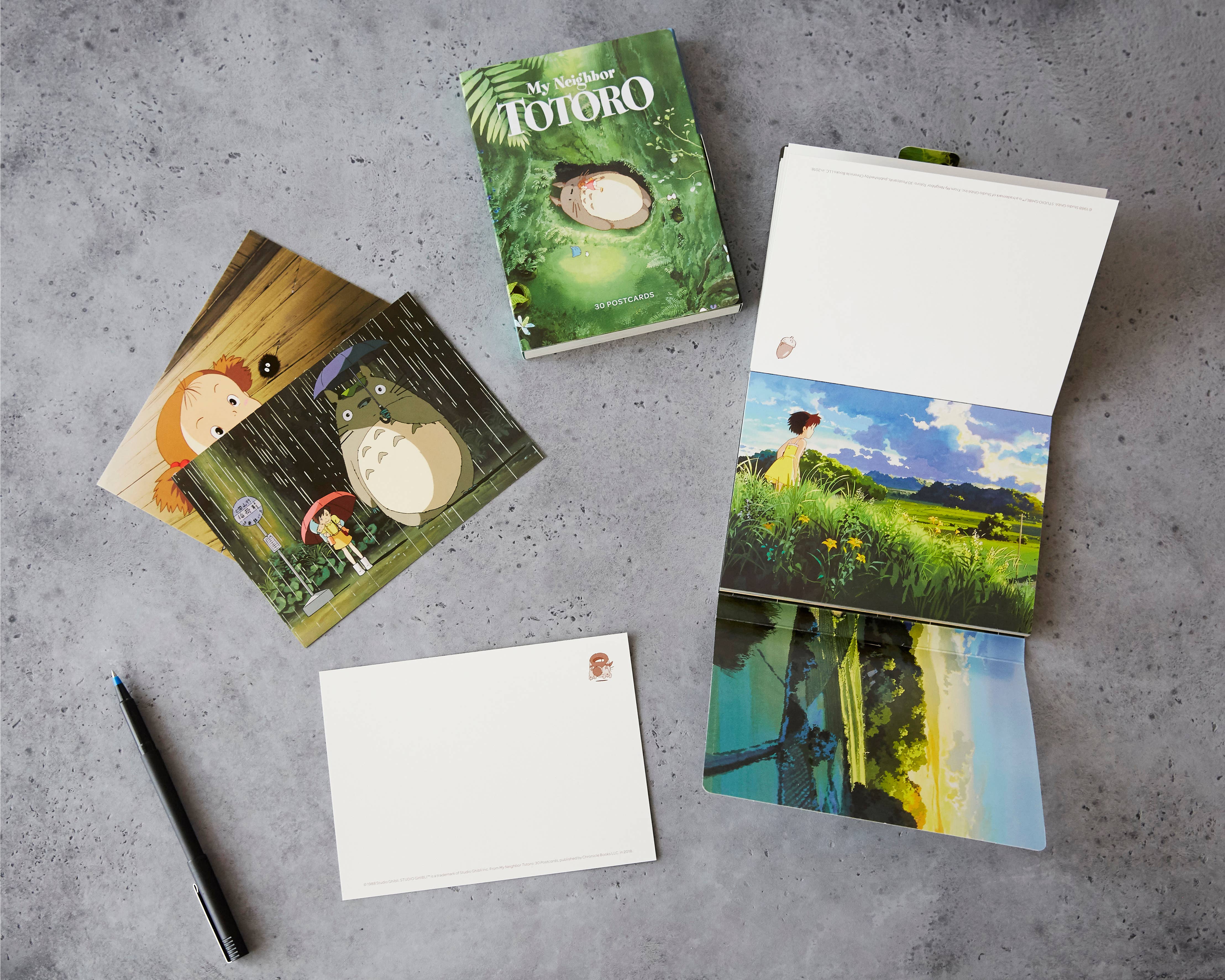 Chronicle Books - Wholesale Postcard Set - Studio Ghibli My Neighbor Totoro: 30 Postcards9
