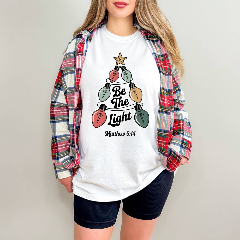 Trendy Transfers - Wholesale Sublimation Transfer - Be The Light Christmas DTF Heat Transfer0