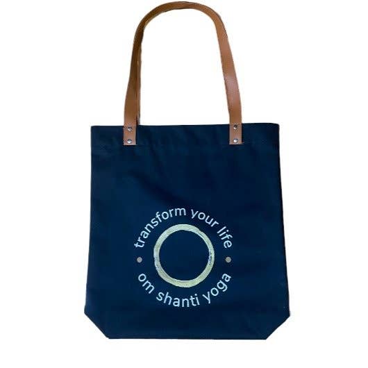 H-H - Wholesale Tote Bag - Women's - Canvas Tote Bag With PU Leather Handle ( 189TV/HH);