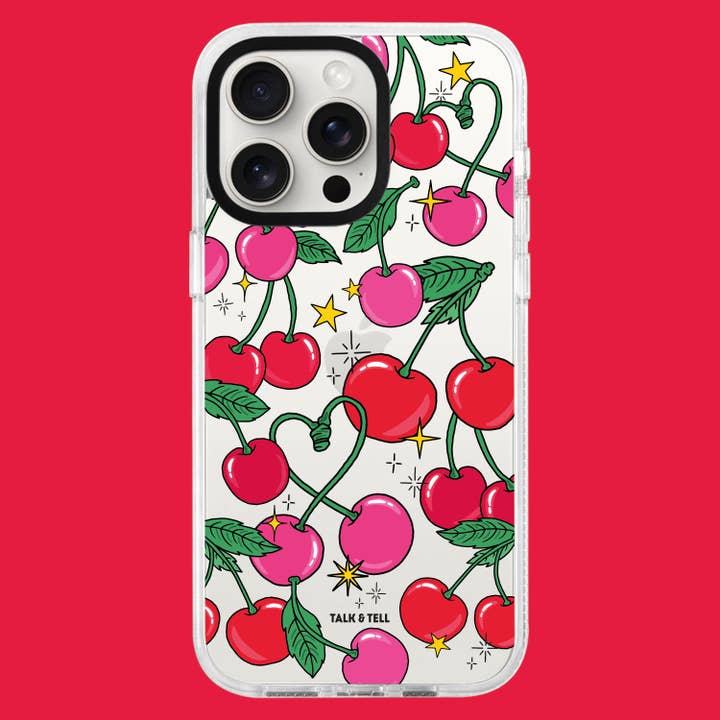 Cherry iPhone Case for wholesale by Talk and Tell