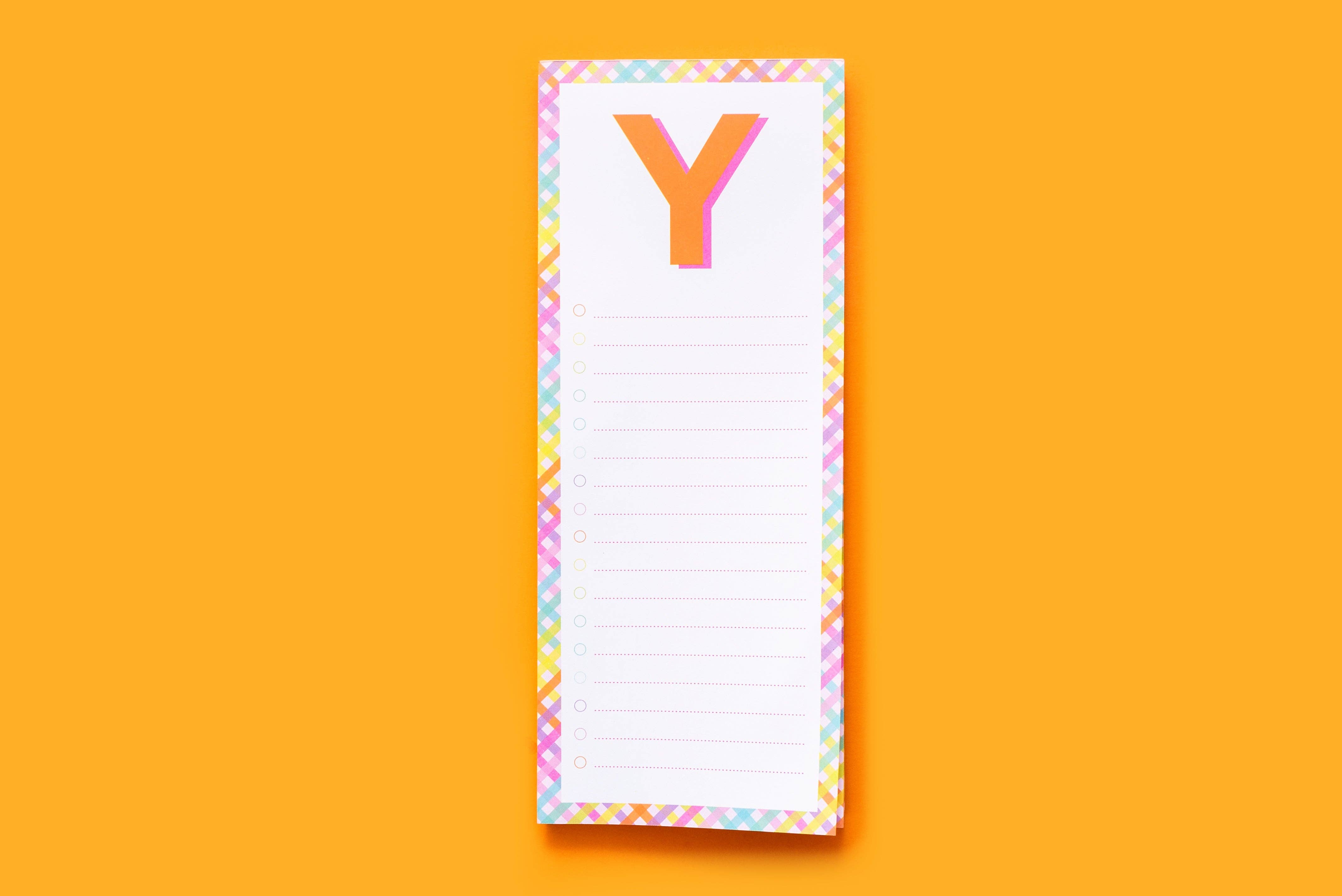 Taylor Elliott Designs - Vente Blocs-notes - Blocs de lettres A-Z - Chaque - Min. 4 (LP-A-Z)23