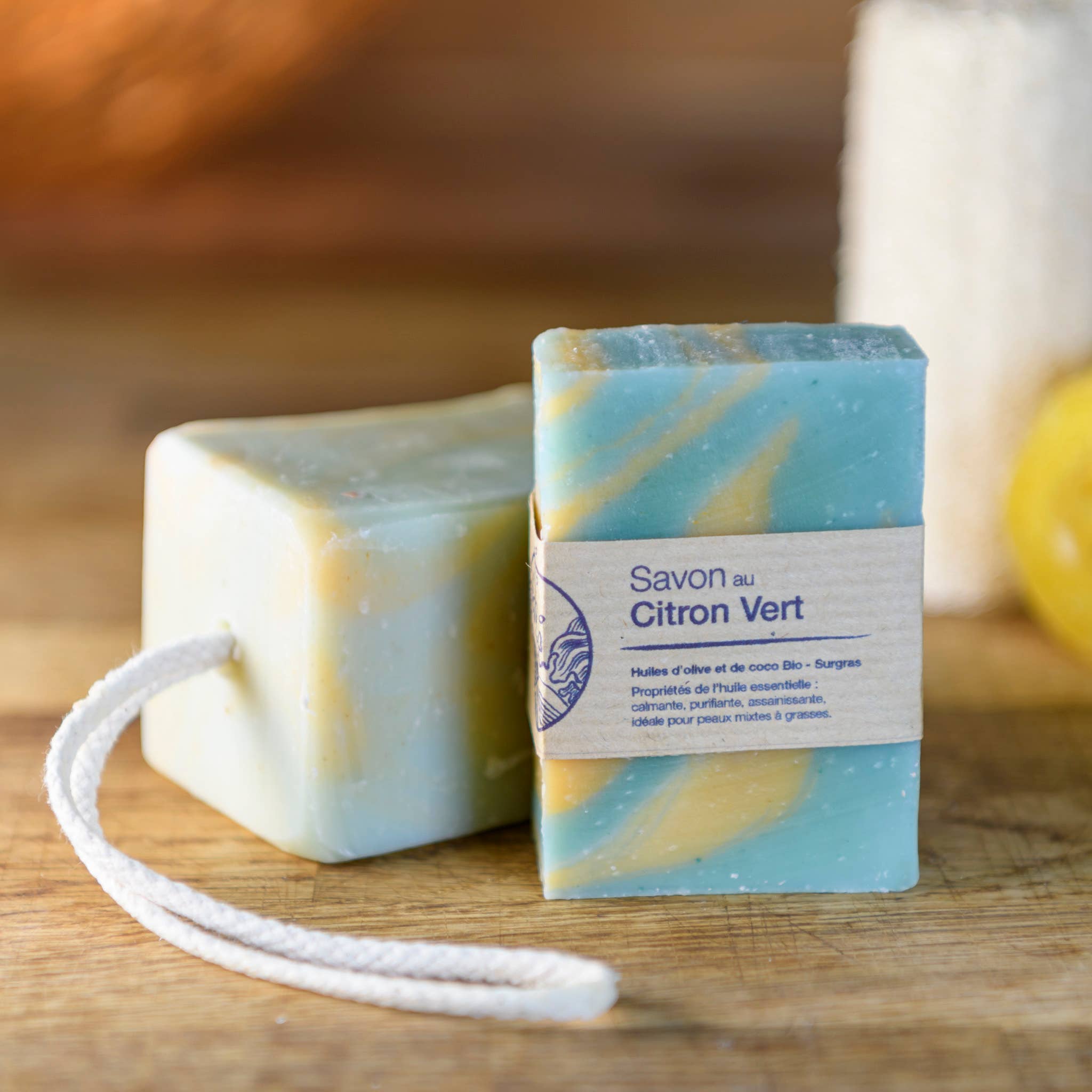 Savonnerie de la Buèges – sabonete sólido por atacado – Sabão de limão2