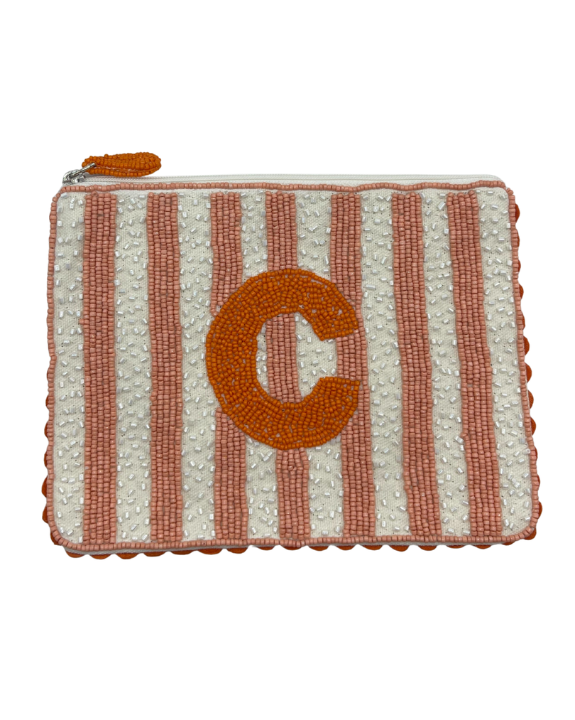 Pizzazz, Inc. – estojo - Mulher por atacado – Bolsas de Moedas com Missangas Iniciais2