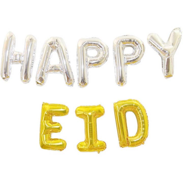 Amasi Decor – wholesale Balloon – The 'Happy Eid' Balloon Banner1