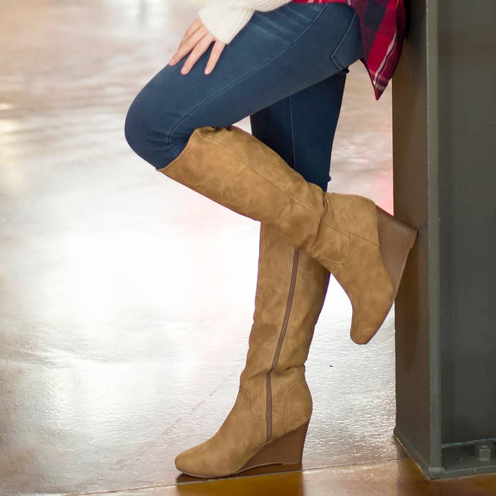 Journee - Wholesale Boots - Women's - Women's Regular and Wide Calf Langly Boot13