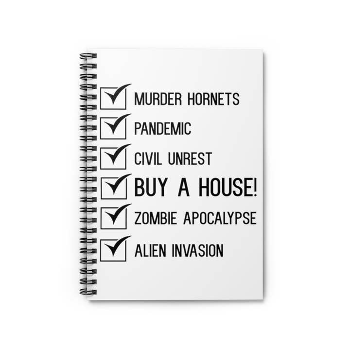 Spiral Notebook Humorous Humor Quarantine Sarcasm Sarcastic Ridicule Laughter Novelty Humors Chuckle Playfulness Derision Fun for wholesale by Teegarb LLC