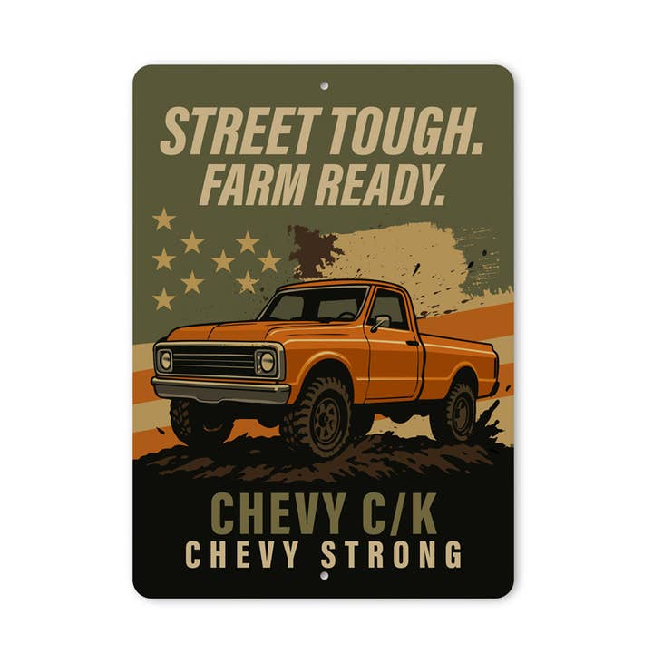 Enseigne de décoration prête pour la ferme de rue robuste pour la vente par Lizton Sign Shop, Inc