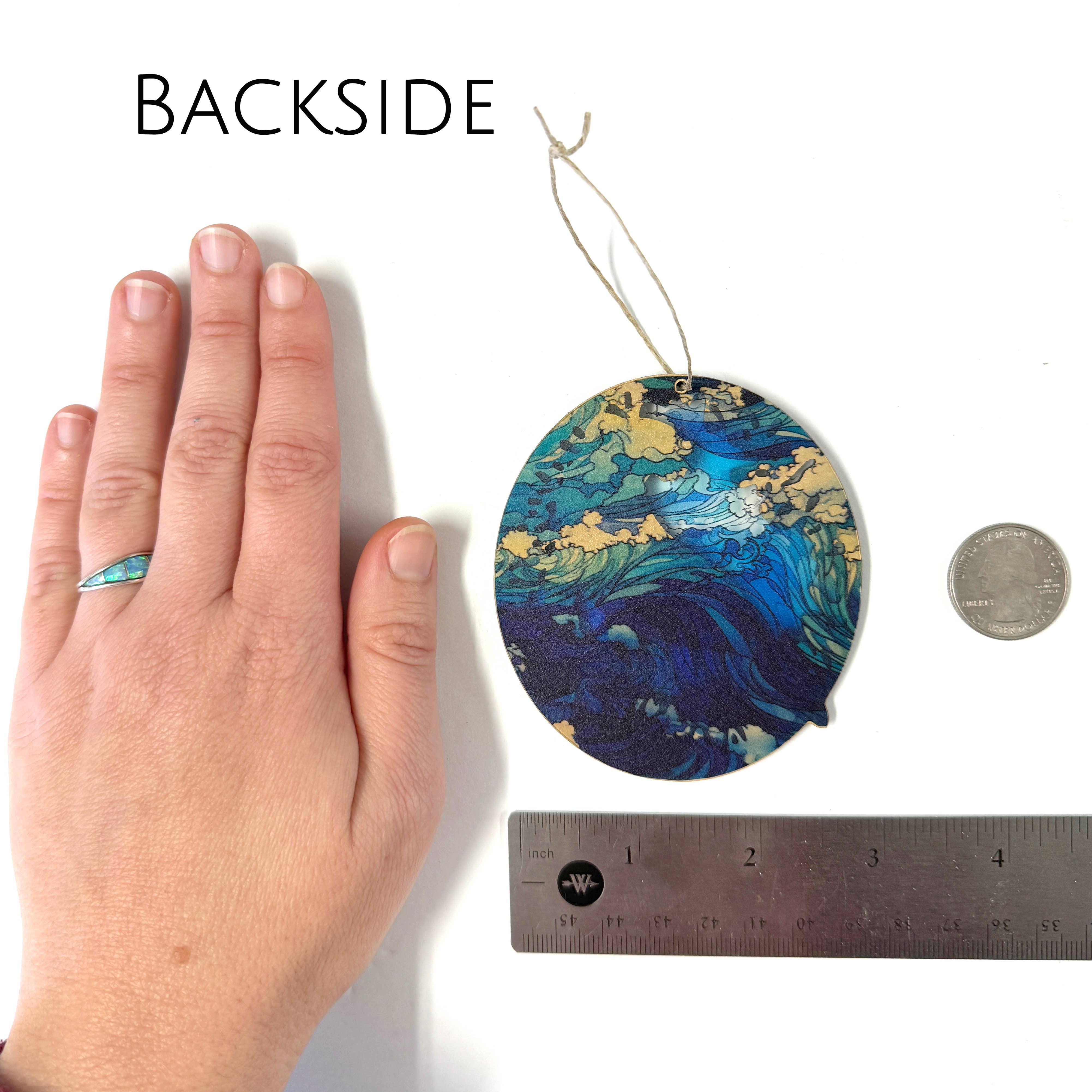 Art by Sharell - Wholesale Ornament - Sea Lion Ornament | Coastal Hanging Decor4