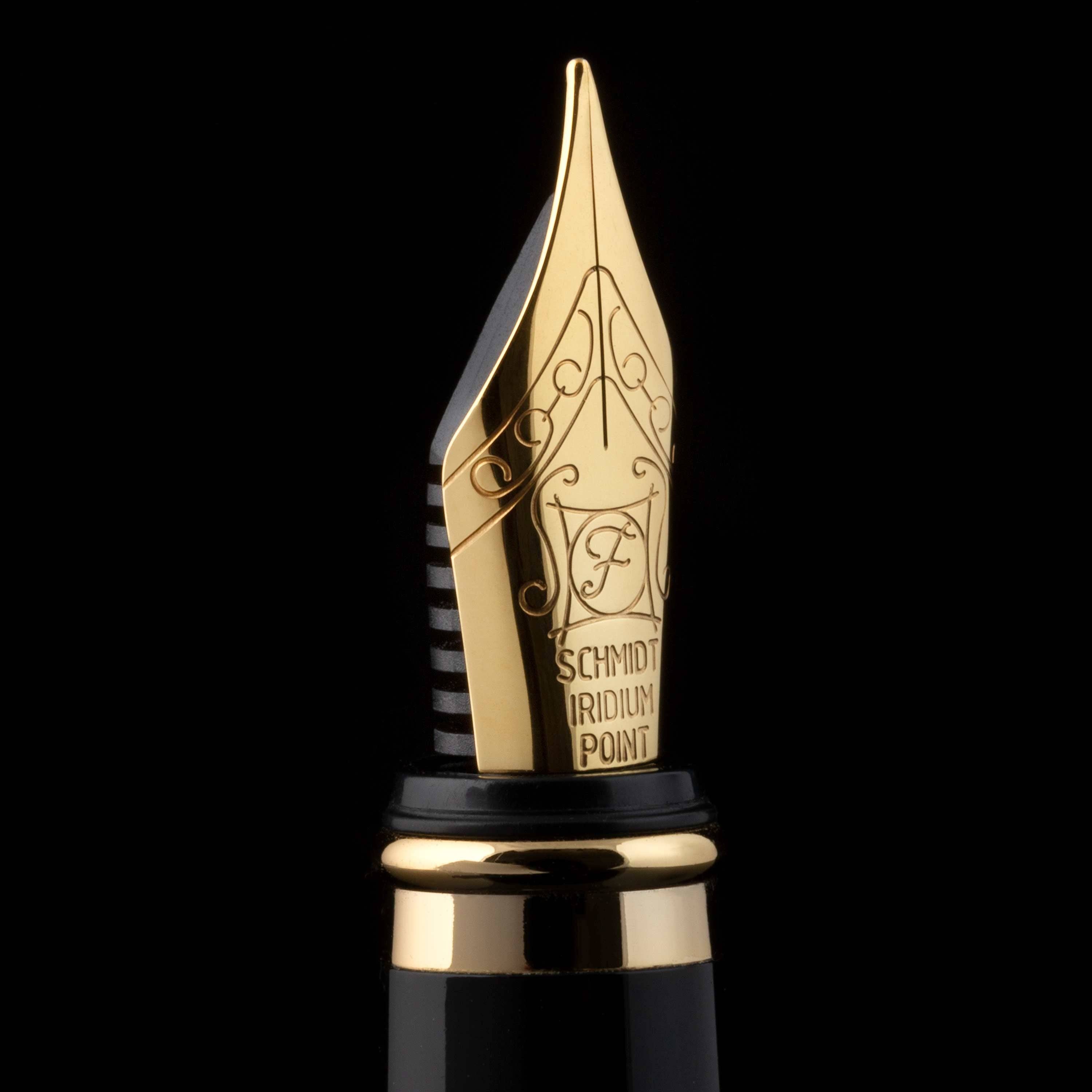 Scriveiner - Wholesale Pen - Classic Black Lacquer Fountain Pen - Fine Nib2