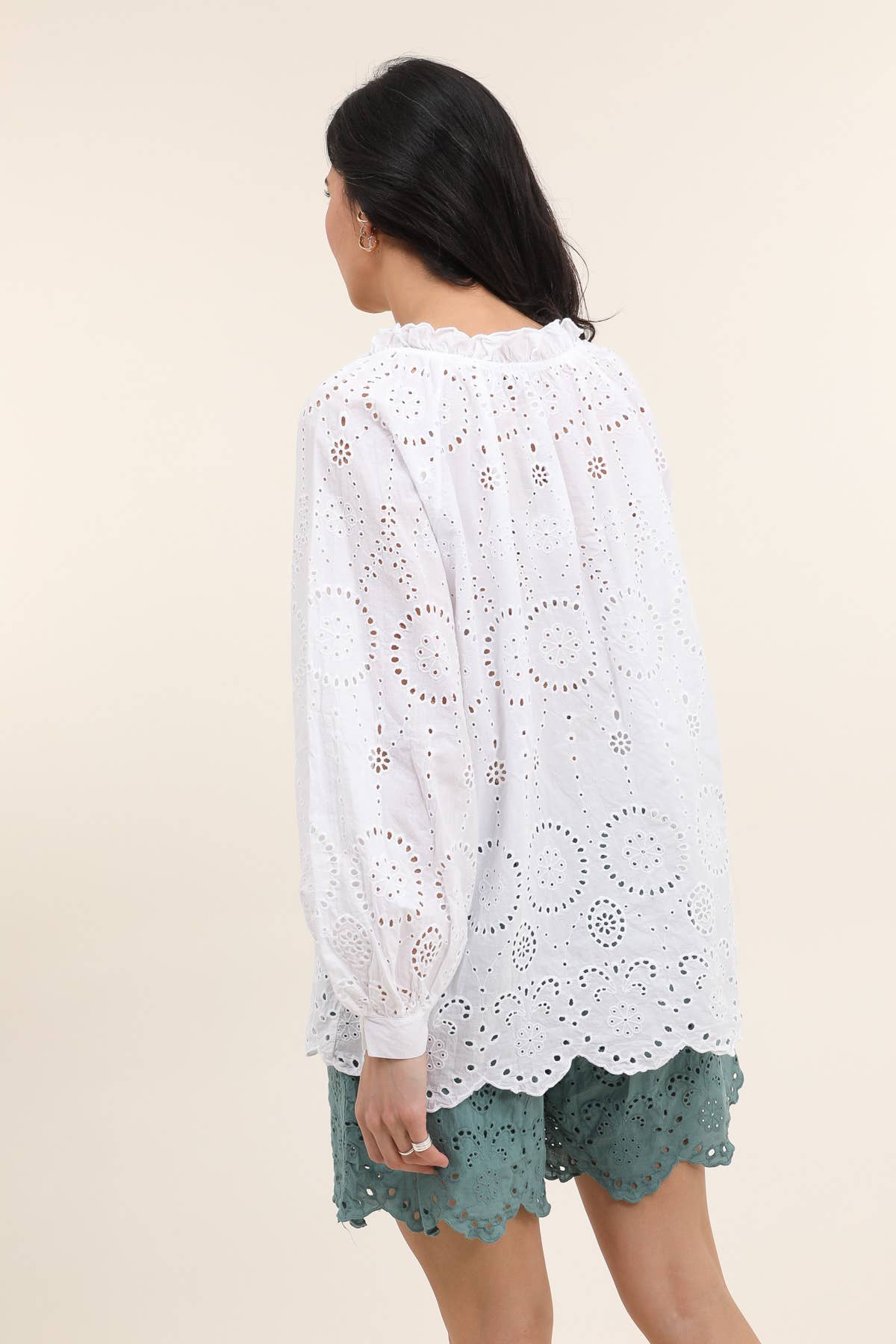 LÉA & LUC – Großhandel Bluse – Damen – Bluse aus 100% Baumwolle REF. 121684