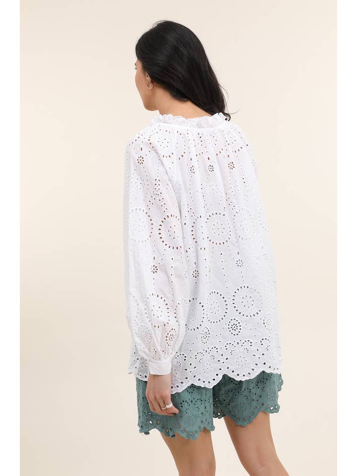 LÉA & LUC - Wholesale Blouse - Women's - 100% Cotton Blouse REF. 121684