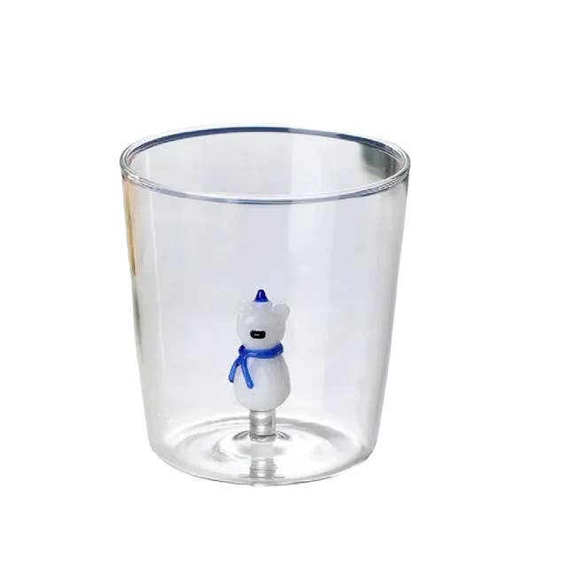IVORE.GROUP (We cover All Import duty) - Wholesale Drinking Glass/Cup - 3D Built-in Animal Borosilicate Glass Cup (300ml)6