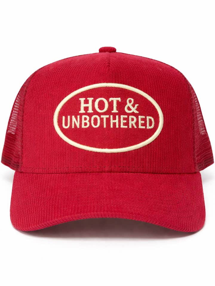 Chapéu de veludo cotelê Quente e Despreocupado por atacado de Electric label