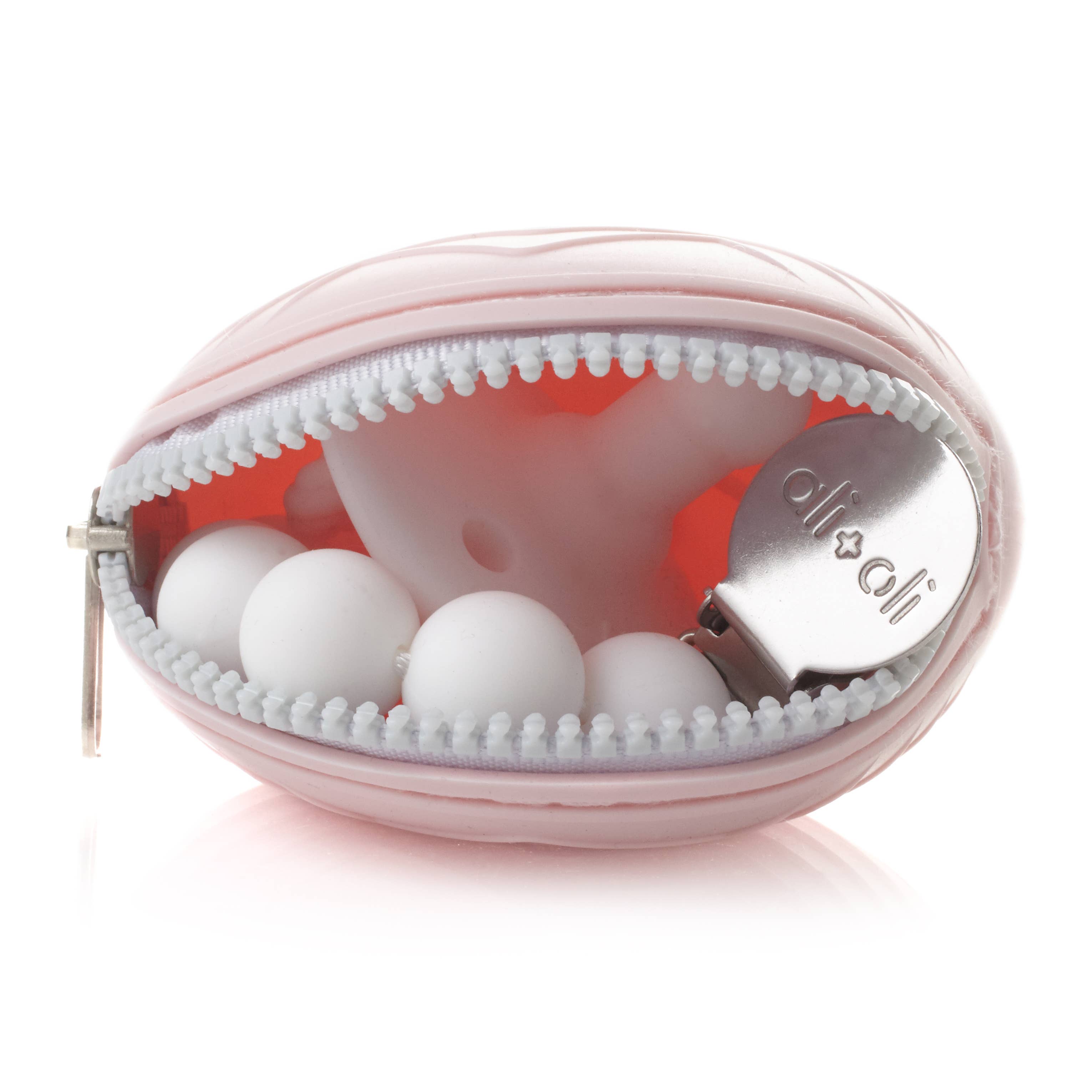 Ali+Oli - Vendita all'ingrosso Molletta per ciuccio - Neonati - Custodia porta ciuccio (rosa)1